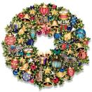 <p>scullyandscully.com</p><p><strong>$195.00</strong></p><p>This flat trompe l’oeil Christmas wreath is a great option for someone with limited holiday storage space. </p>