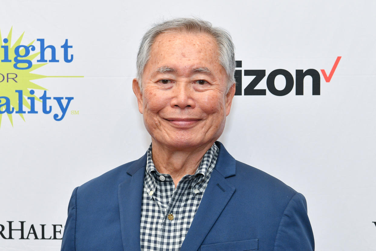 NEW YORK, NEW YORK - NOVEMBER 18: Honoree George Takei attends PFLAG Gives Thanks: Celebrating Inclusion in the Workplace on November 18, 2019 in New York City. (Photo by Dia Dipasupil/Getty Images for PFLAG)