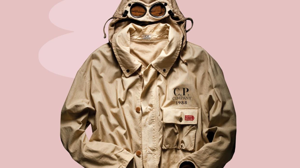 cp company goggle jacket