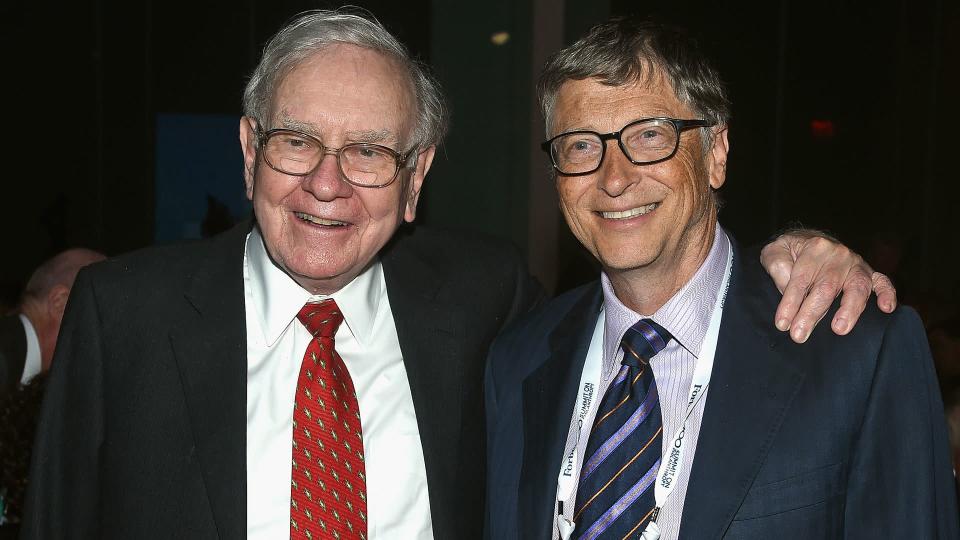Warren Buffett and Bill Gates.