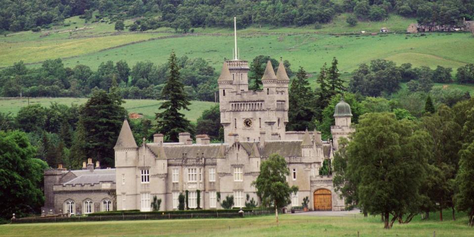 balmoral castle, the royals' scottish home