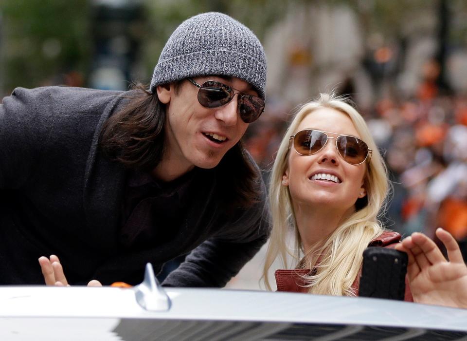 Tim Lincecum and Cristin Coleman