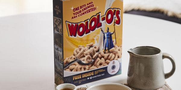 ¡Wololo! Age of Empires tiene un cereal que tal vez nunca puedas probar