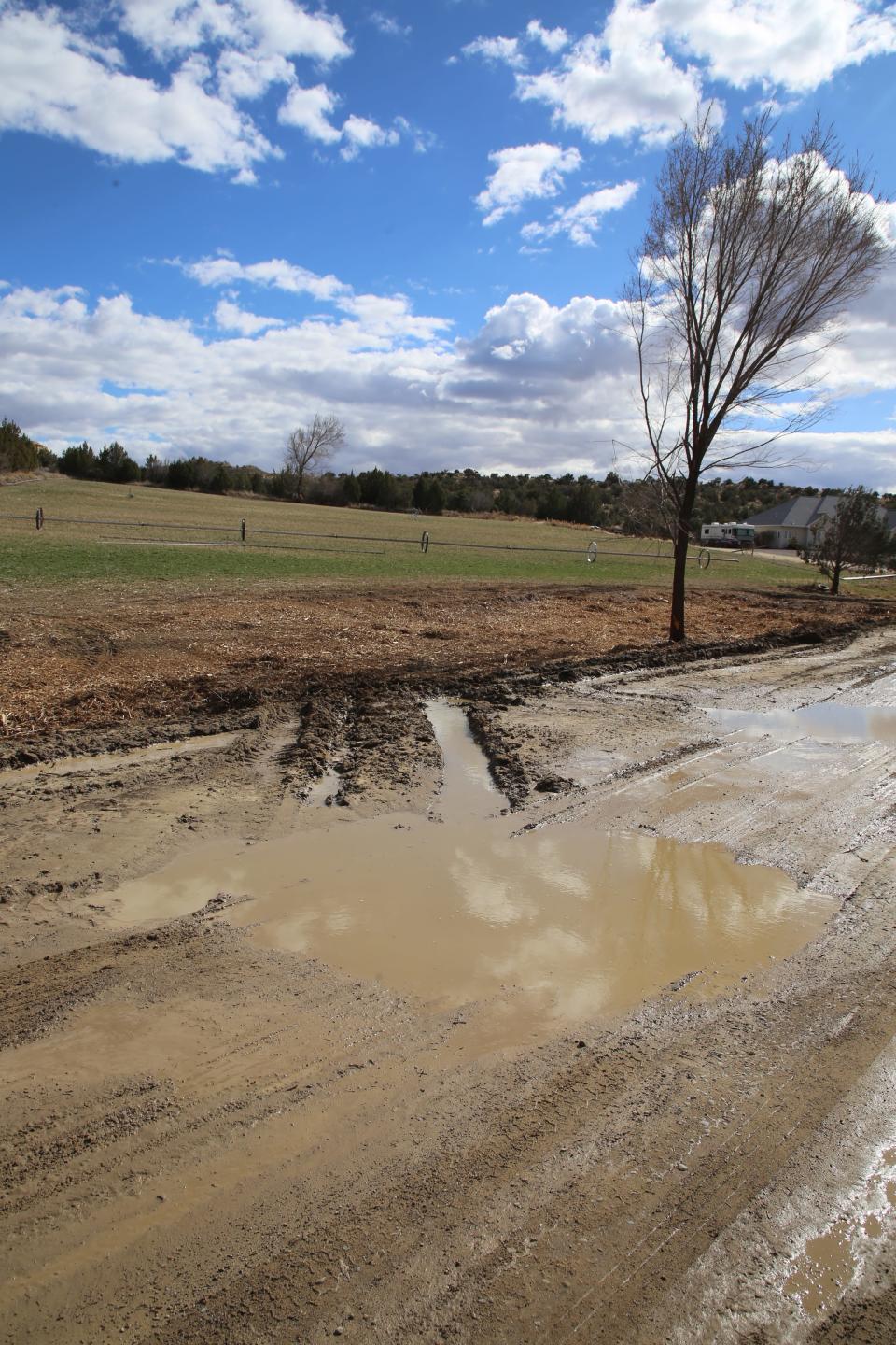 Blue skies reappeared over San Juan County on Monday, March 18, but not before three days of storms left behind a considerable amount of moisture.