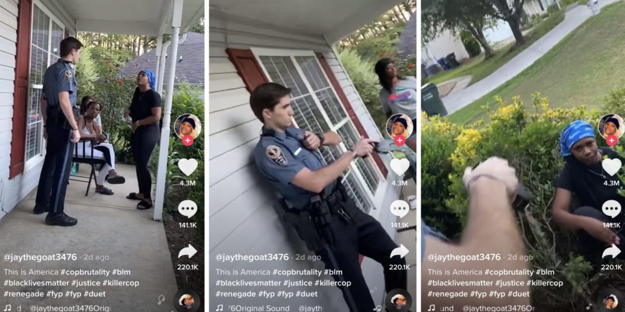 Georgia police officer TikTok