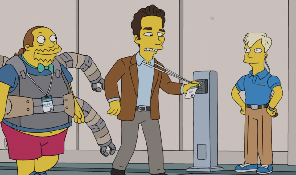 Paul Rudd on The Simpsons