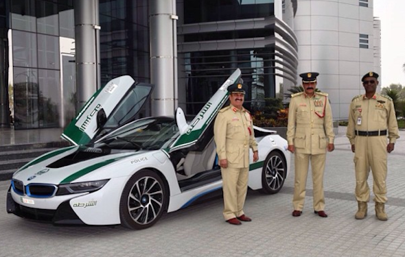 Dubai Police BMW i8