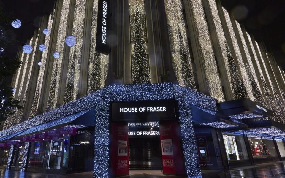 House of Fraser was taken over 