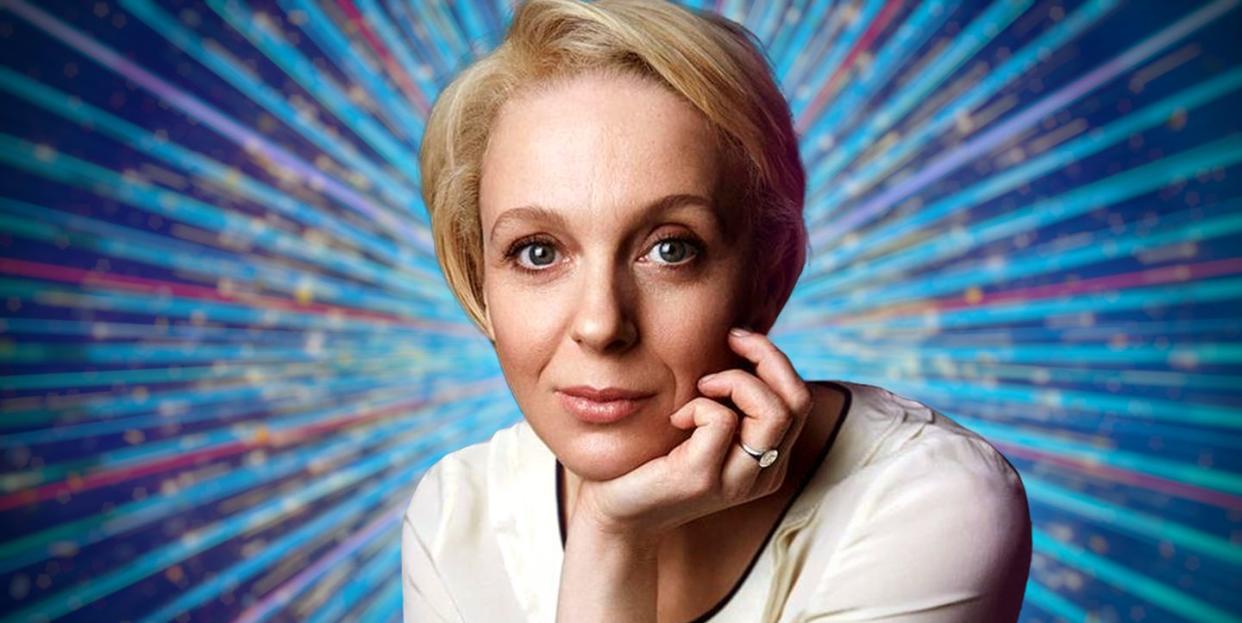 amanda abbington on strictly 2023