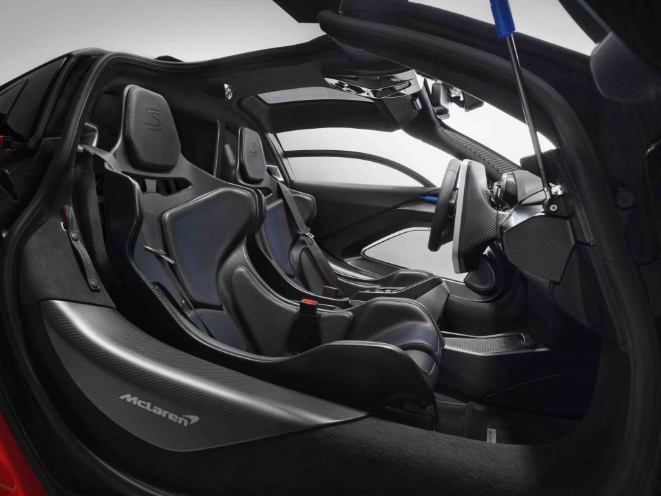 <p>If you’re looking for something to take the kids to school in, then this isn’t it. But, driving little Johnny or Jessica to football, you’ll be reassured to know the carbon fibre MonoCage III chassis is the strongest monocoque ever built by McLaren for a road-legal vehicle. </p>