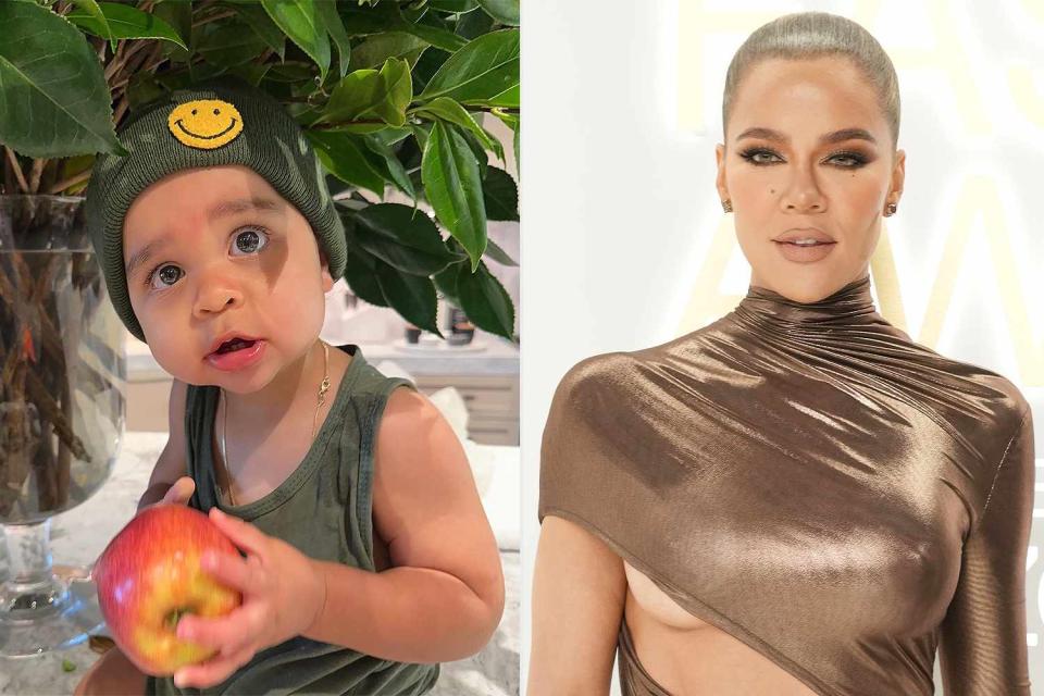 <p>Khloe Kardashian/Instagram</p> Khloé Kardashian and son Tatum