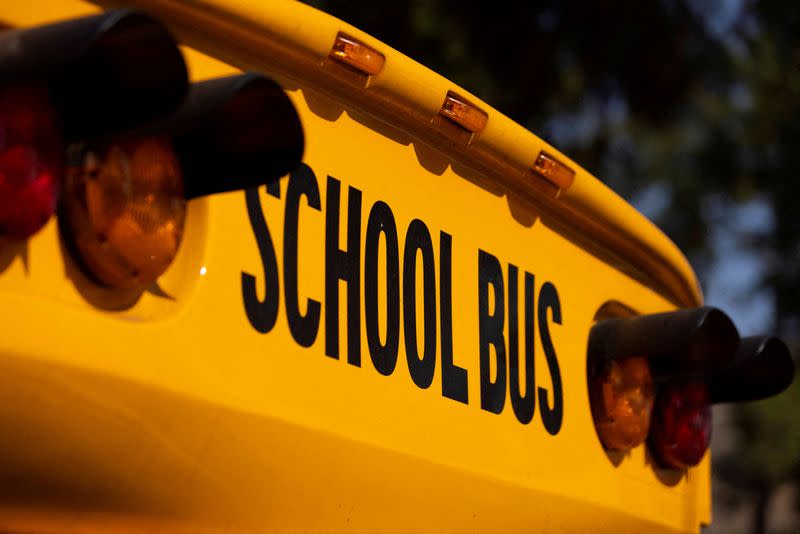 FILE PHOTO: Mobile vaccination teams begin visiting Los Angeles schools to vaccinate middle and high school students