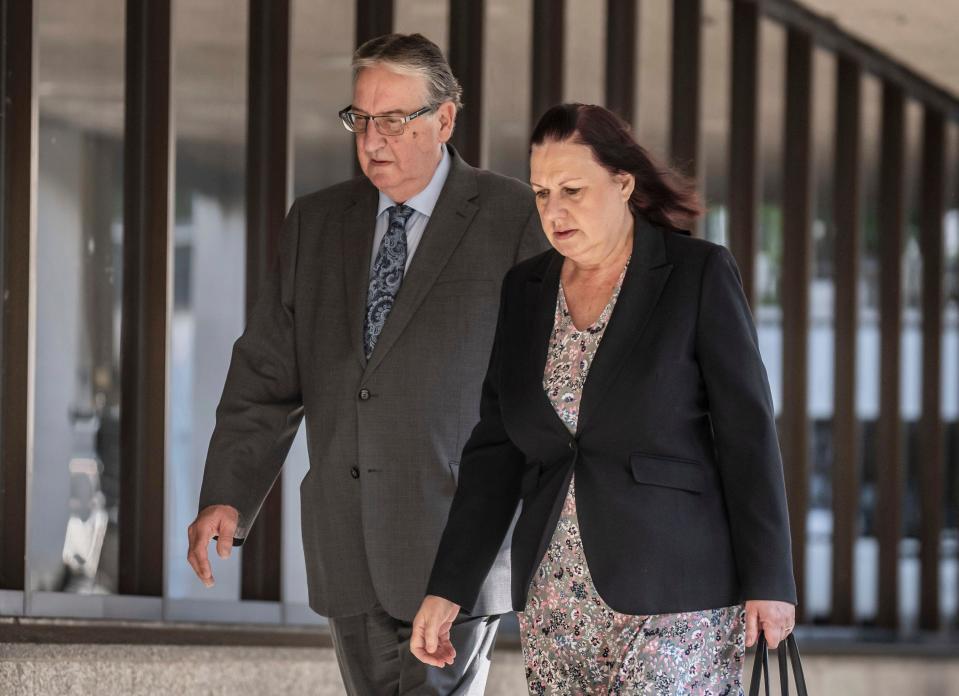 John and Susan Letby, the parents of nurse Lucy Letby, arrives at Manchester Crown Court ahead of the verdict in the case of nurse Lucy Letby who is accused of the murder of seven babies and the attempted murder of another ten, between June 2015 and June 2016 while working on the neonatal unit of the Countess of Chester Hospital. Picture date: Thursday August 17, 2023.