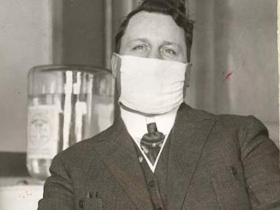 san francisco mask spanish flu 1918