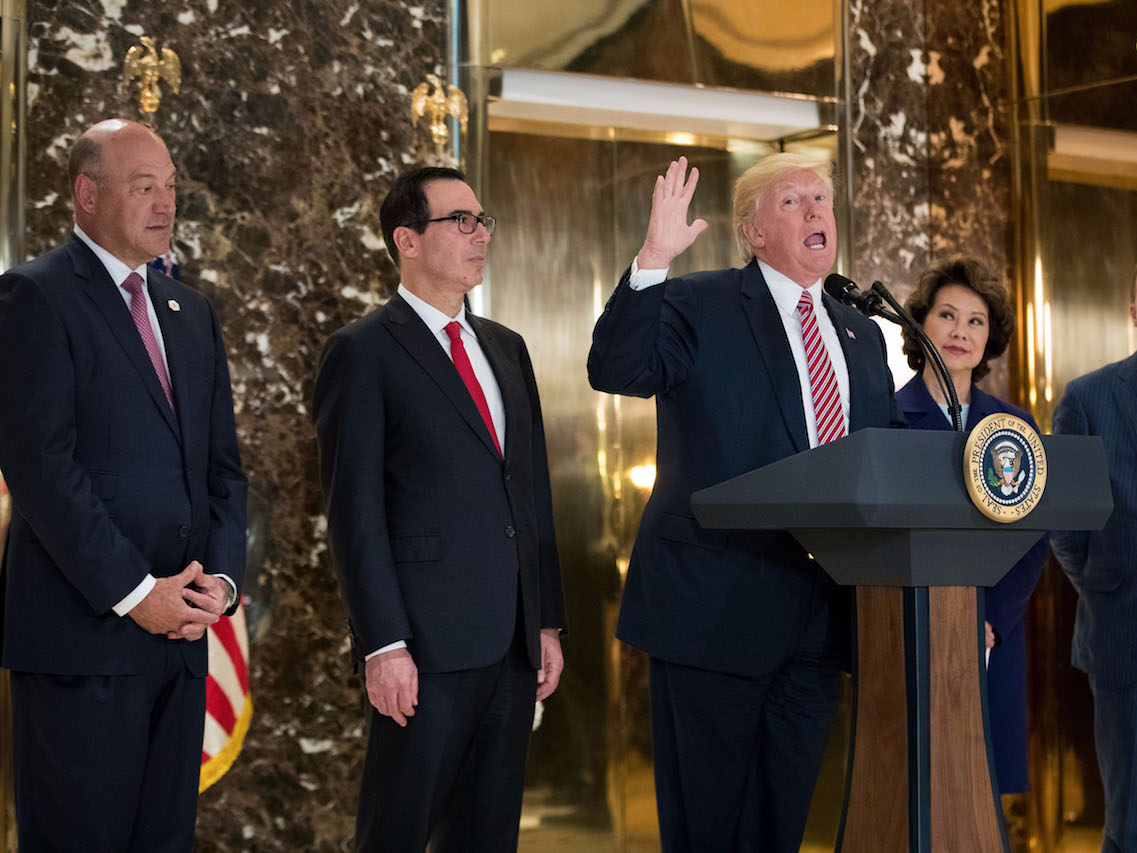 President Donald Trump press conference