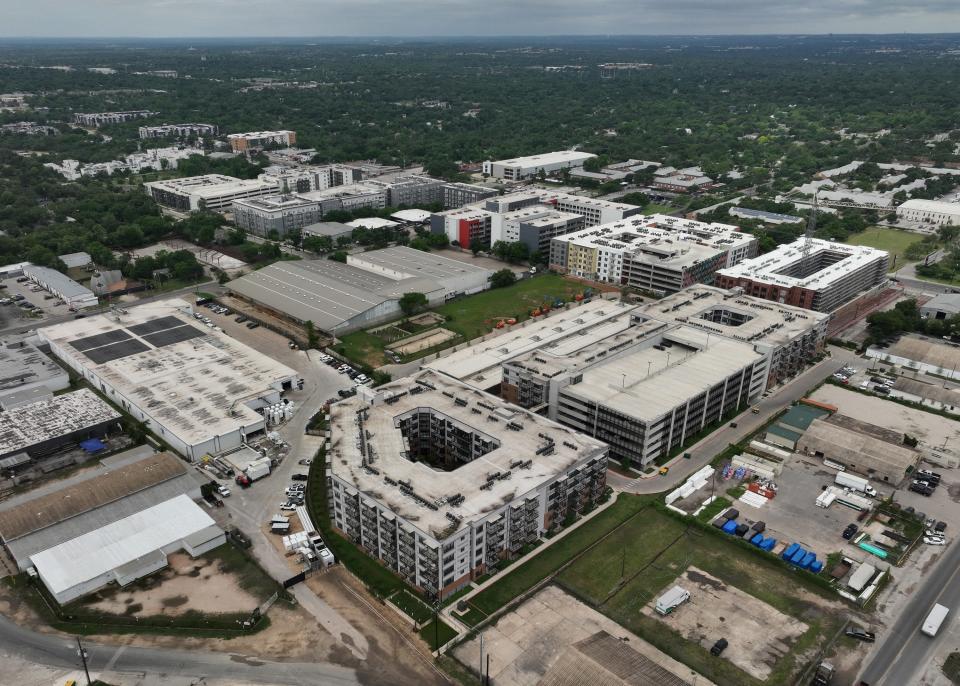 Apartments and apartments in the St. Elmo district Friday, May 17, 2024.