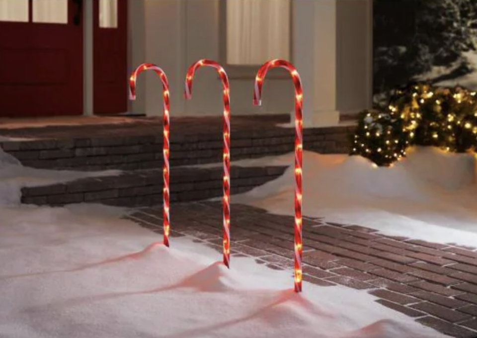 best outdoor christmas lights home accents holiday candy canes