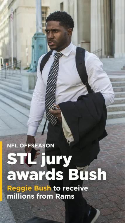 Reggie Bush to receive millions from Rams after St. Louis jury verdict