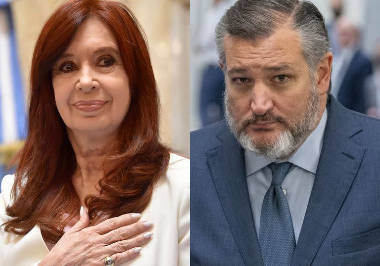 El senador republicano Ted Cruz pidió al gobierno de Biden que sancione a Cristina Fernández de Kirchner por corrupción.