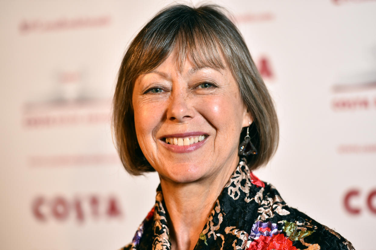 Jenny Agutter attending the 2015 Costa Book Awards at Quaglino's, London.