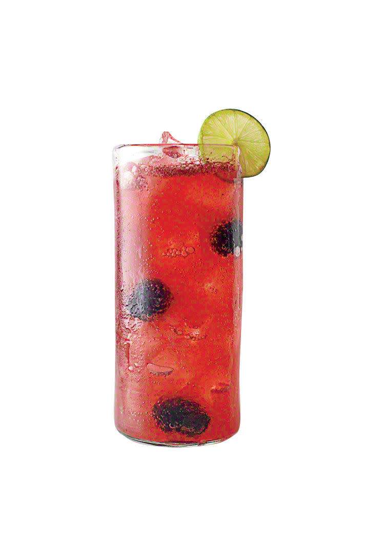 Blackberry-Lime Agua Fresca