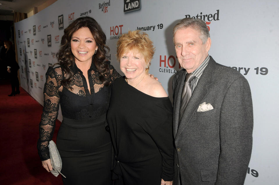 Valerie Bertinelli, Bonnie Franklin and Pat Harrington Jr. One Day at a Time 1975 Cast