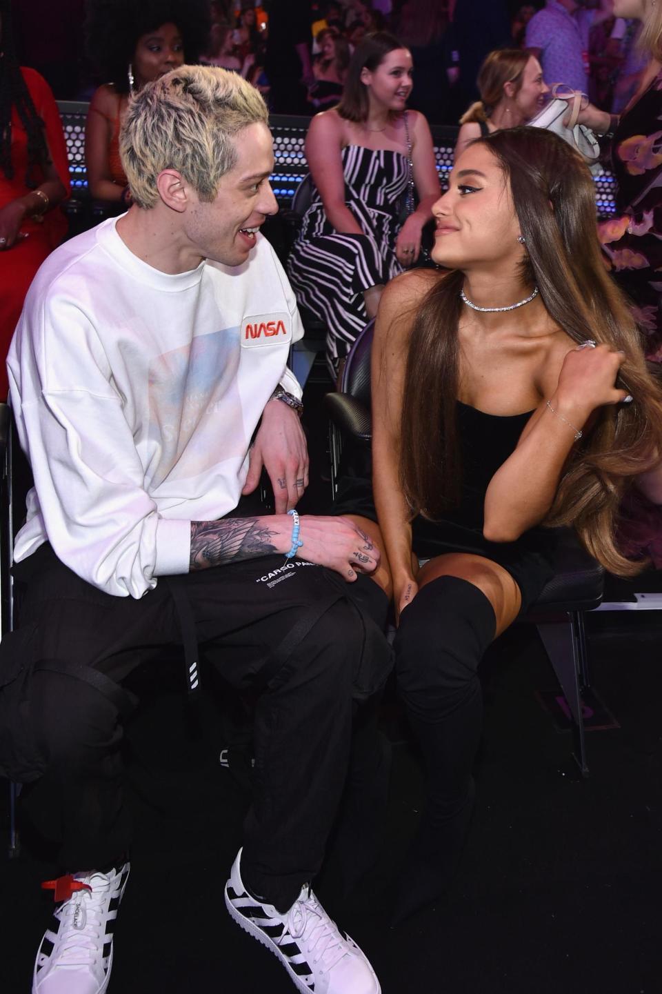 Ariana Grande and Pete Davidson (Getty Images)