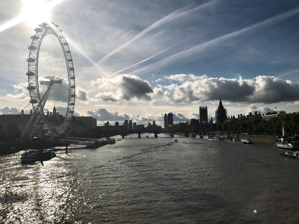 The London Eye.