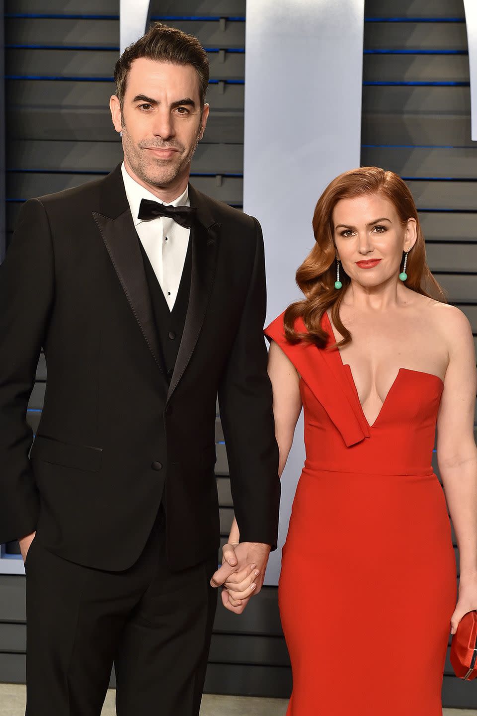 Isla Fisher, 43, and Sacha Baron Cohen, 48