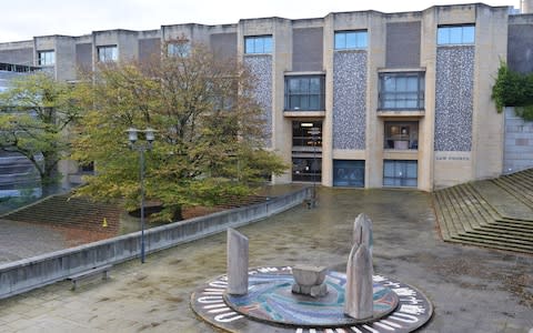 Winchester Crown Court, where the trial took place - Credit: Solent News Agency