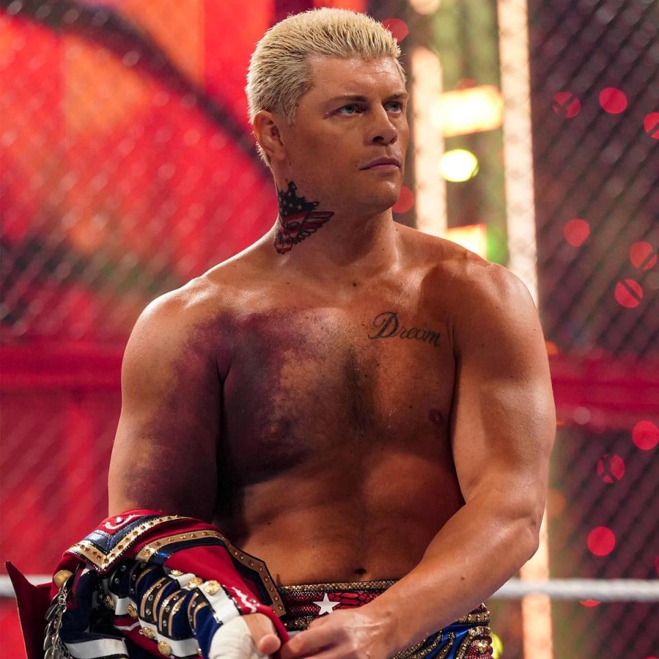 Cody Rhodes displayed his serious pectoral injury at Hell in a Cell (WWE)