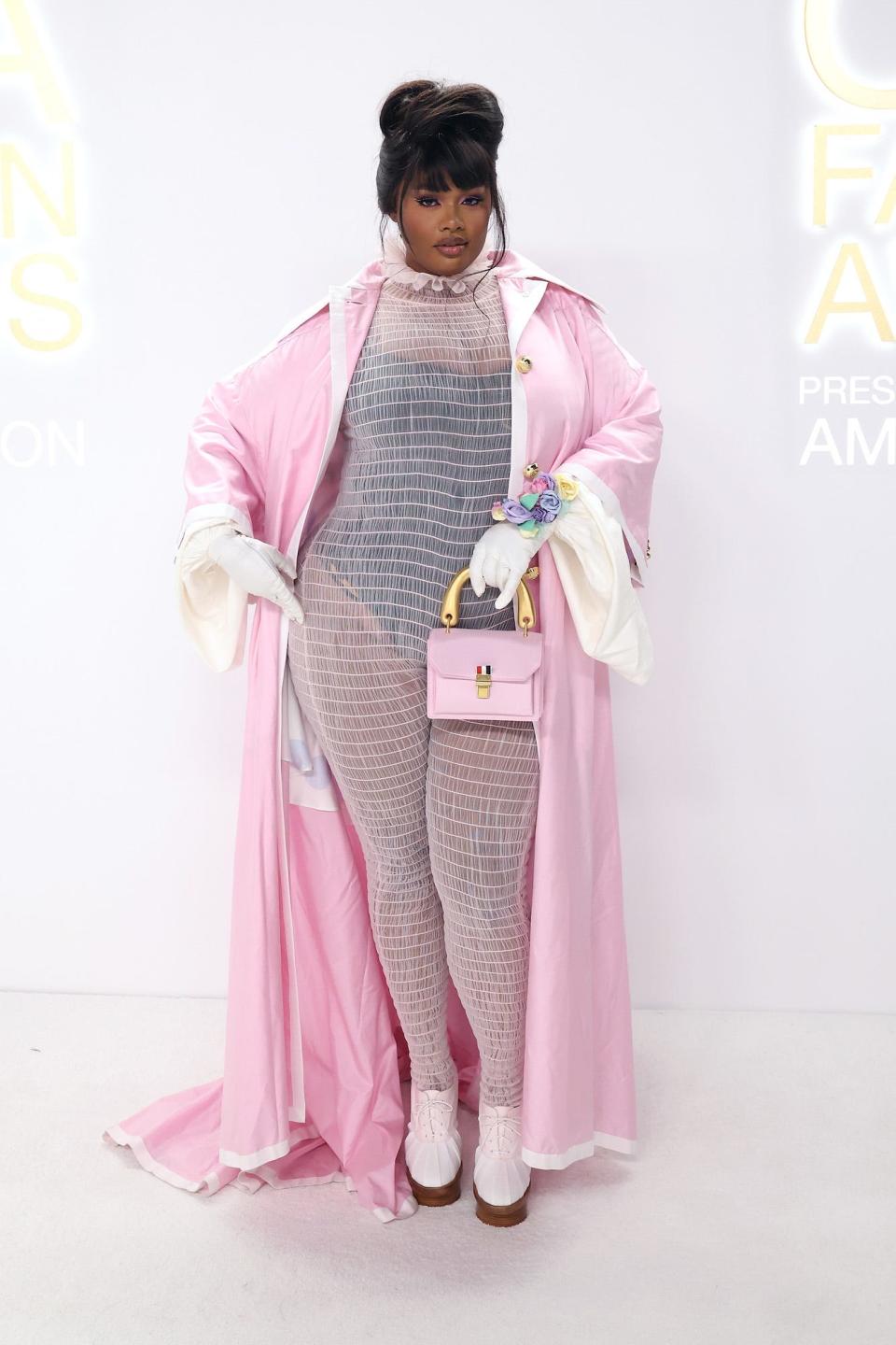 Precious Lee at the CFDA Fashion Awards in New York City on October 7, 2022.