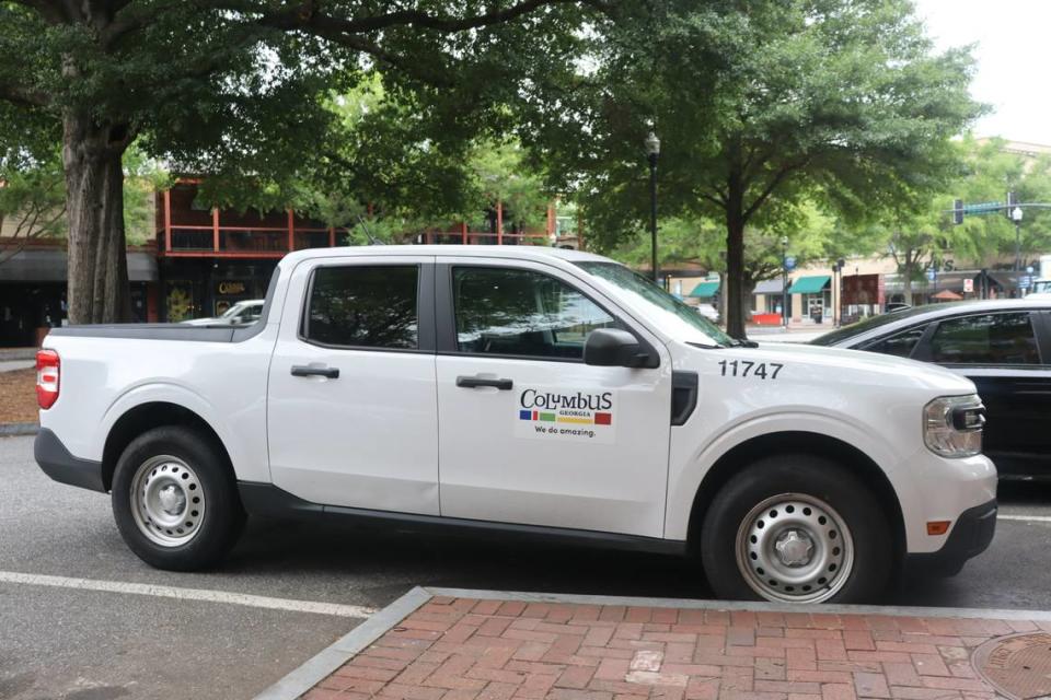 One of 389 non-emergency fleet vehicles. Vehicle 11747 belongs to Todd Henderson of Codes and Inspection. May 30, 2024