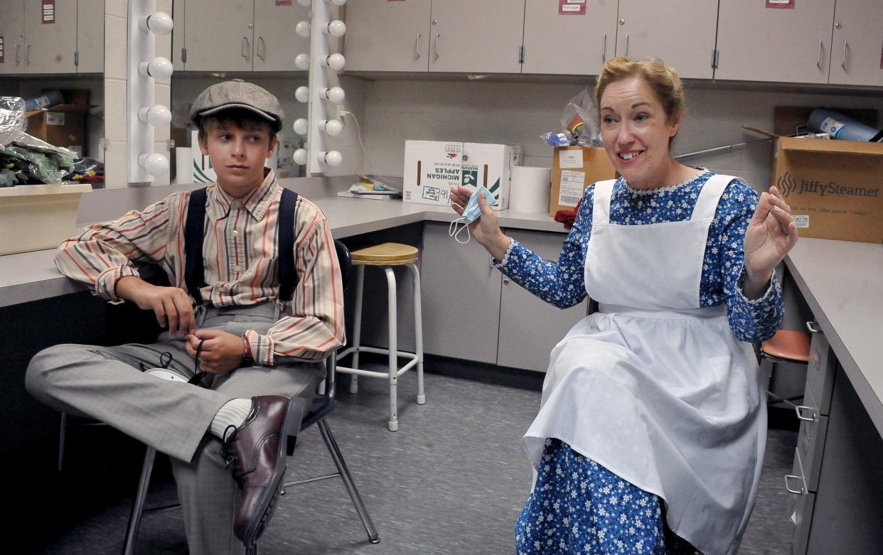 Dane Kuzma and Sheryl Villegas talk about their characters in Summer Stage Wooster's production of "The Music Man."