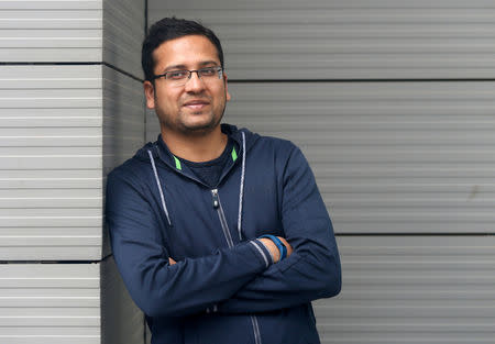 FILE PHOTO: Binny Bansal, Group Chief Executive Officer of India's largest e-commerce firm Flipkart, poses at the company's headquarters in Bengaluru, India July 7, 2017. REUTERS/Abhishek N. Chinnappa/File Photo