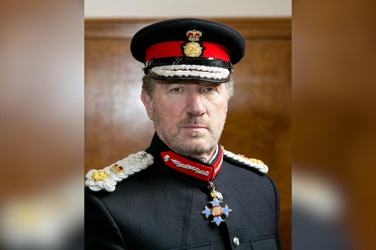 Lord-Lieutenant of Hertfordshire Robert Voss CBE <i>(Image: West Herts Hospitals Charity)</i>