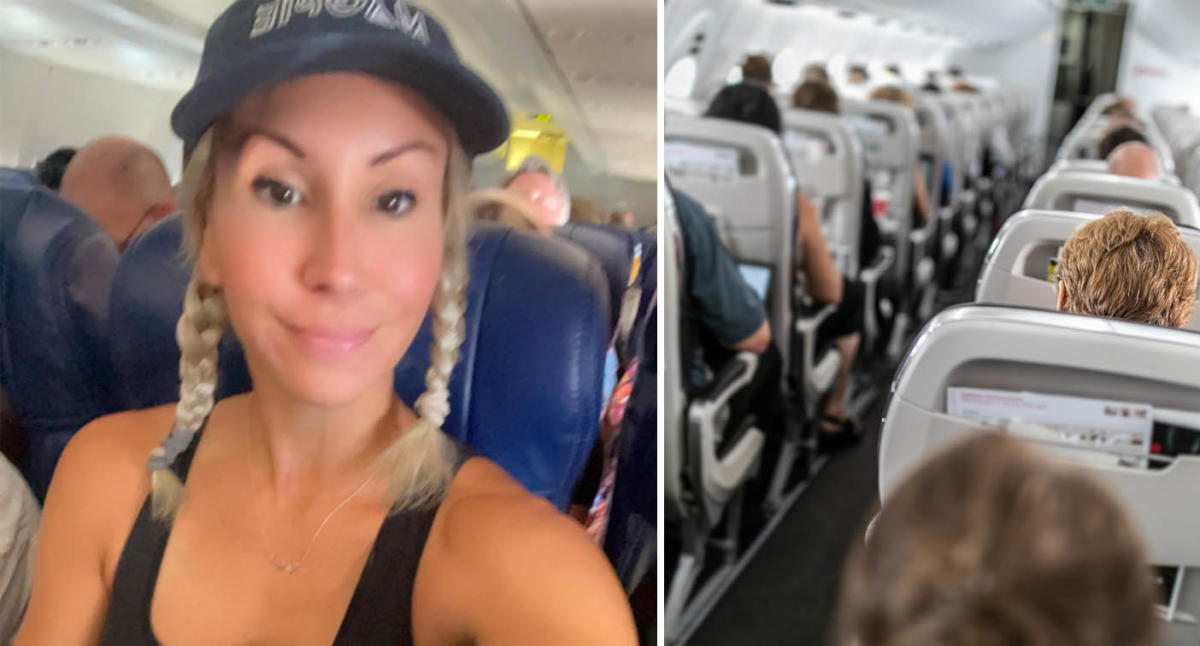 Woman 'shamed' over 'inappropriate' outfit on flight