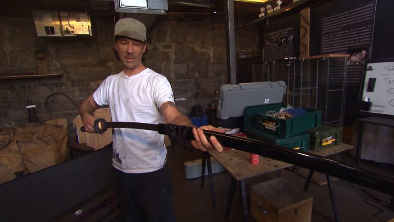 Live by the sword: Master Japanese swordsmith in Montreal to teach his craft