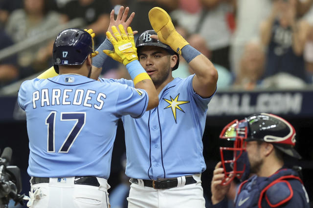 Paredes and Díaz homer as Rays stop seven-game skid with 10-4 win