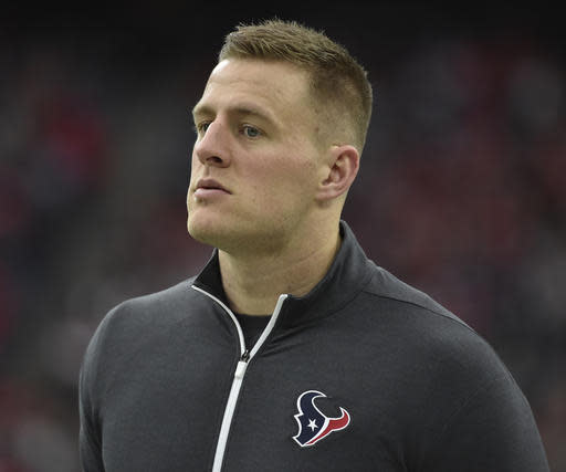 J.J. Watt wasn't happy to be included on the NFL's 