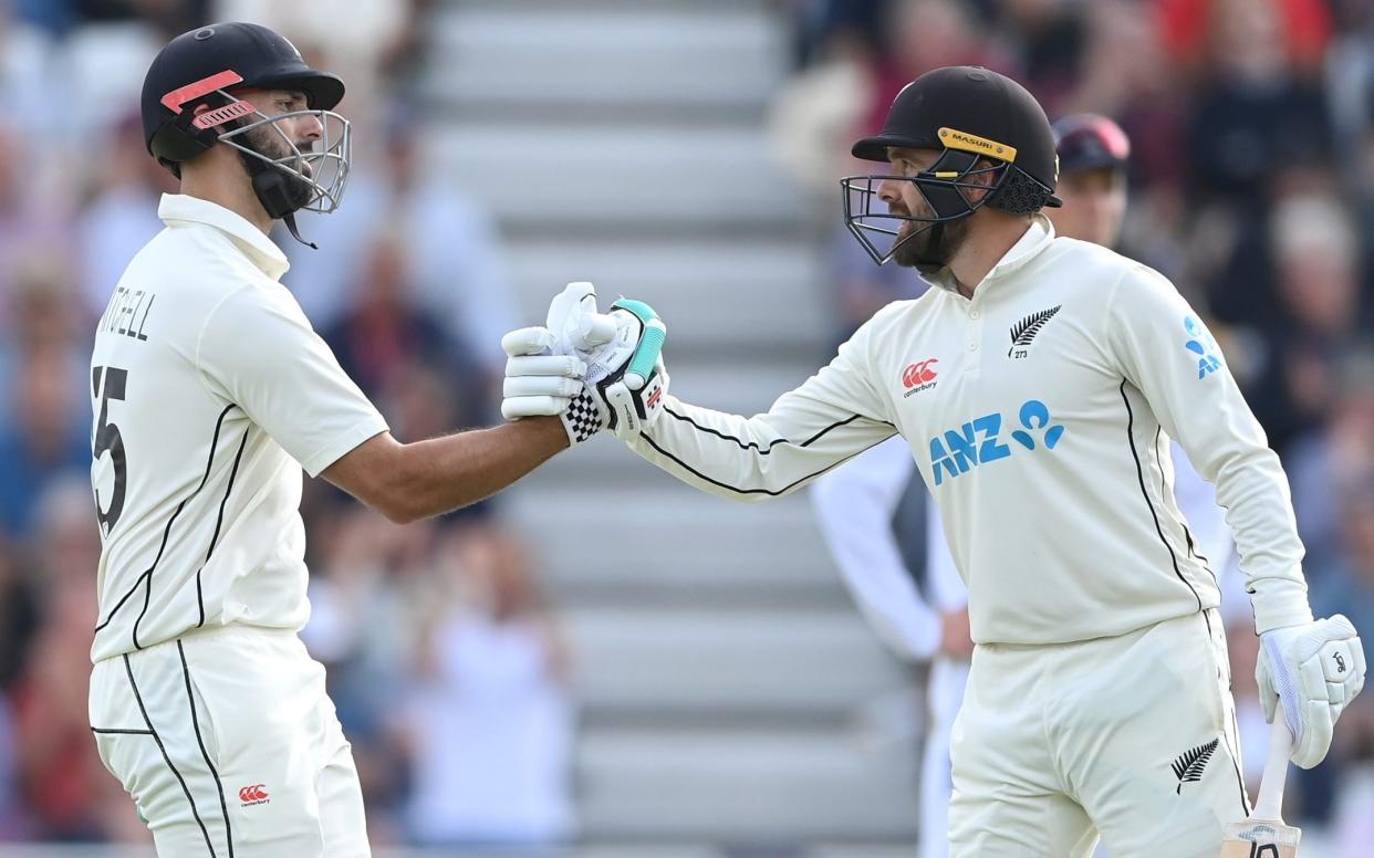 Daryl Mitchell and Tom Blundell lead New Zealand fightback to frustrate England after bright start - GETTY IMAGES