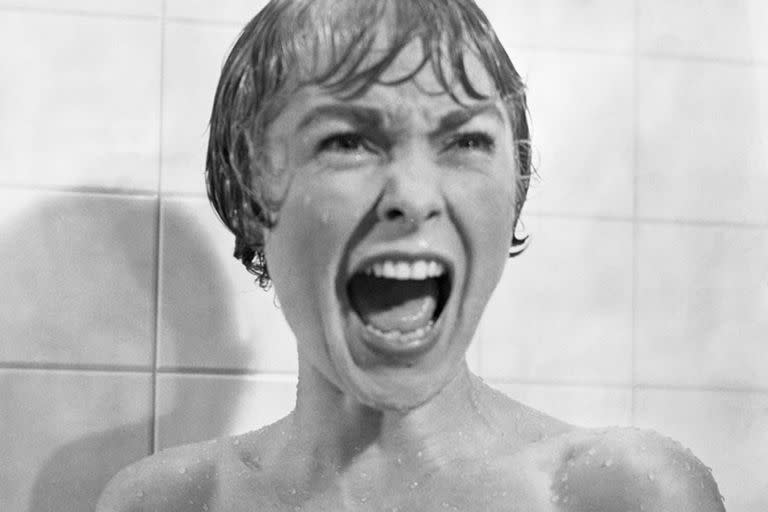 Janet Leigh en una de las escenas más icónicas del cine 