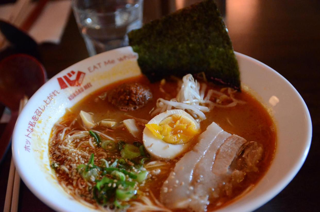 Super spicy bakudan ramen AUD14.50 - Kokoro Ramen, Melbourne