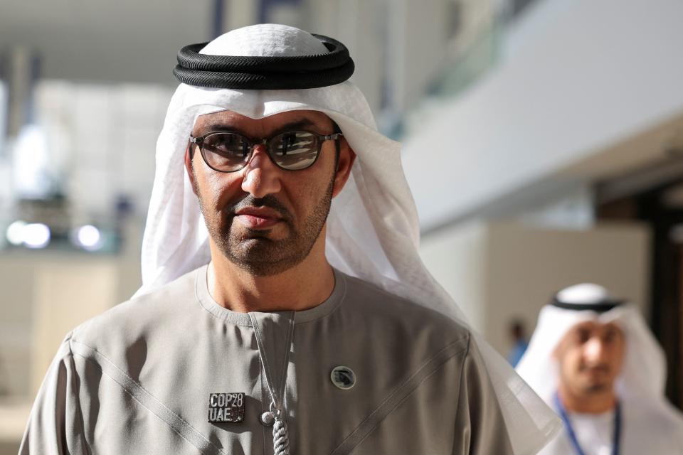 United Arab Emirates Minister of Industry and Advanced Technology and Cop28 President Sultan Ahmed Al Jaber (Reuters)