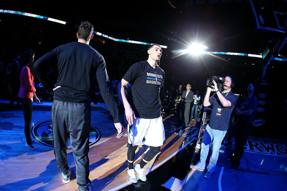 Zach LaVine could be ready to step into a bigger role in Minnesota this year. (Getty Images)