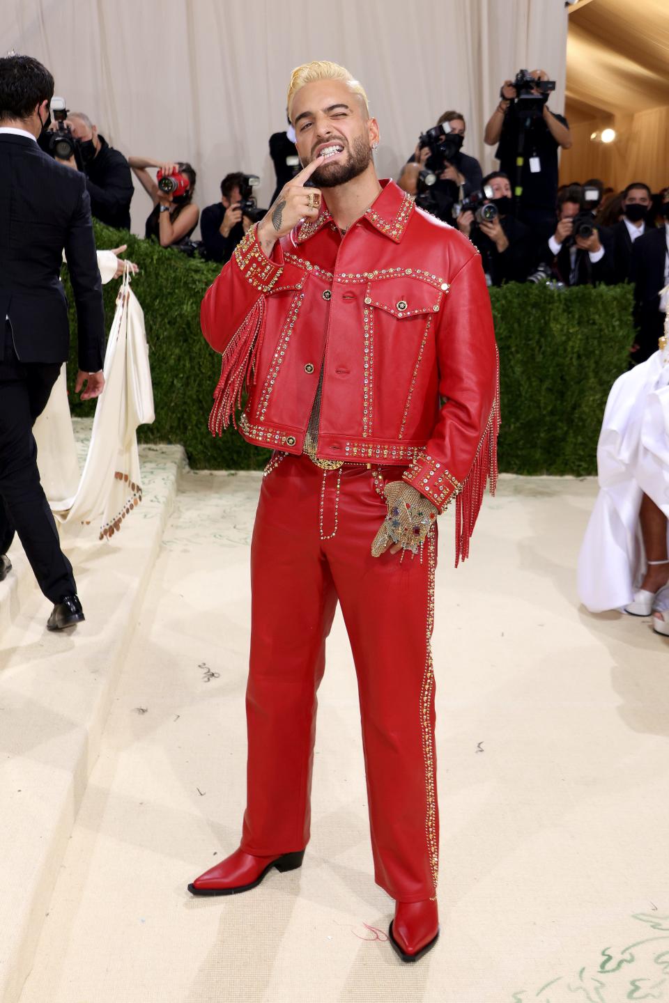 Maluma at the 2021 Met Gala.