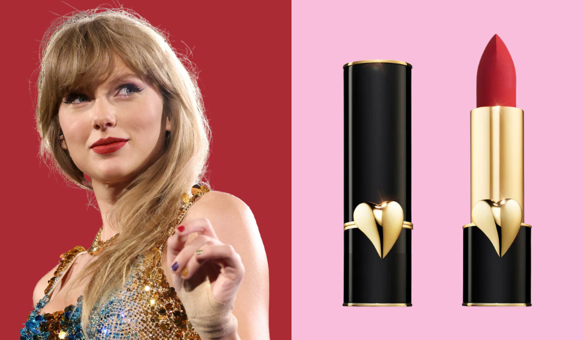 Taylor Swift / Pat McGrath lipstick in a red shade