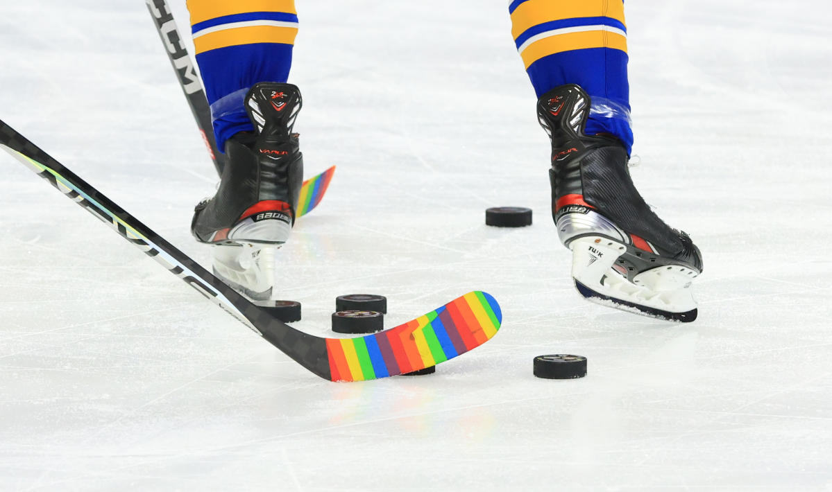 NHL bans Pride tape as part of updated theme night guidance – NBC10  Philadelphia