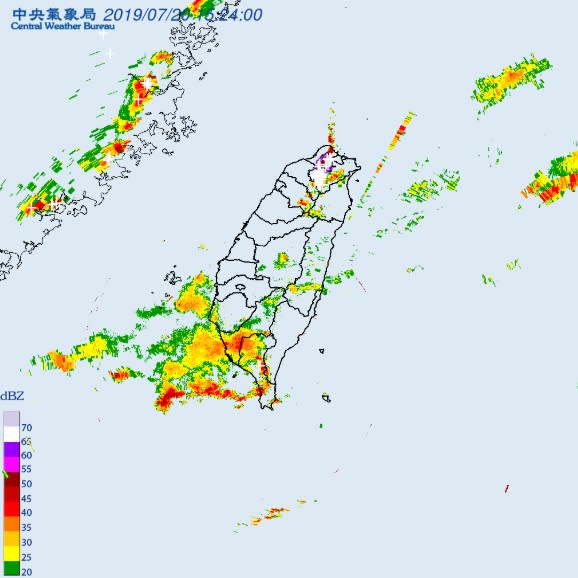 (取自氣象網站)