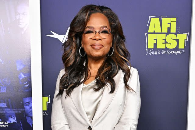 <p>Axelle/Bauer-Griffin/FilmMagic</p> Oprah Winfrey at the 2023 AFI Fest - Centerpiece Screening of 'Maxine's Baby: The Tyler Perry Story' at TCL Chinese Theatre on October 27, 2023 in Hollywood